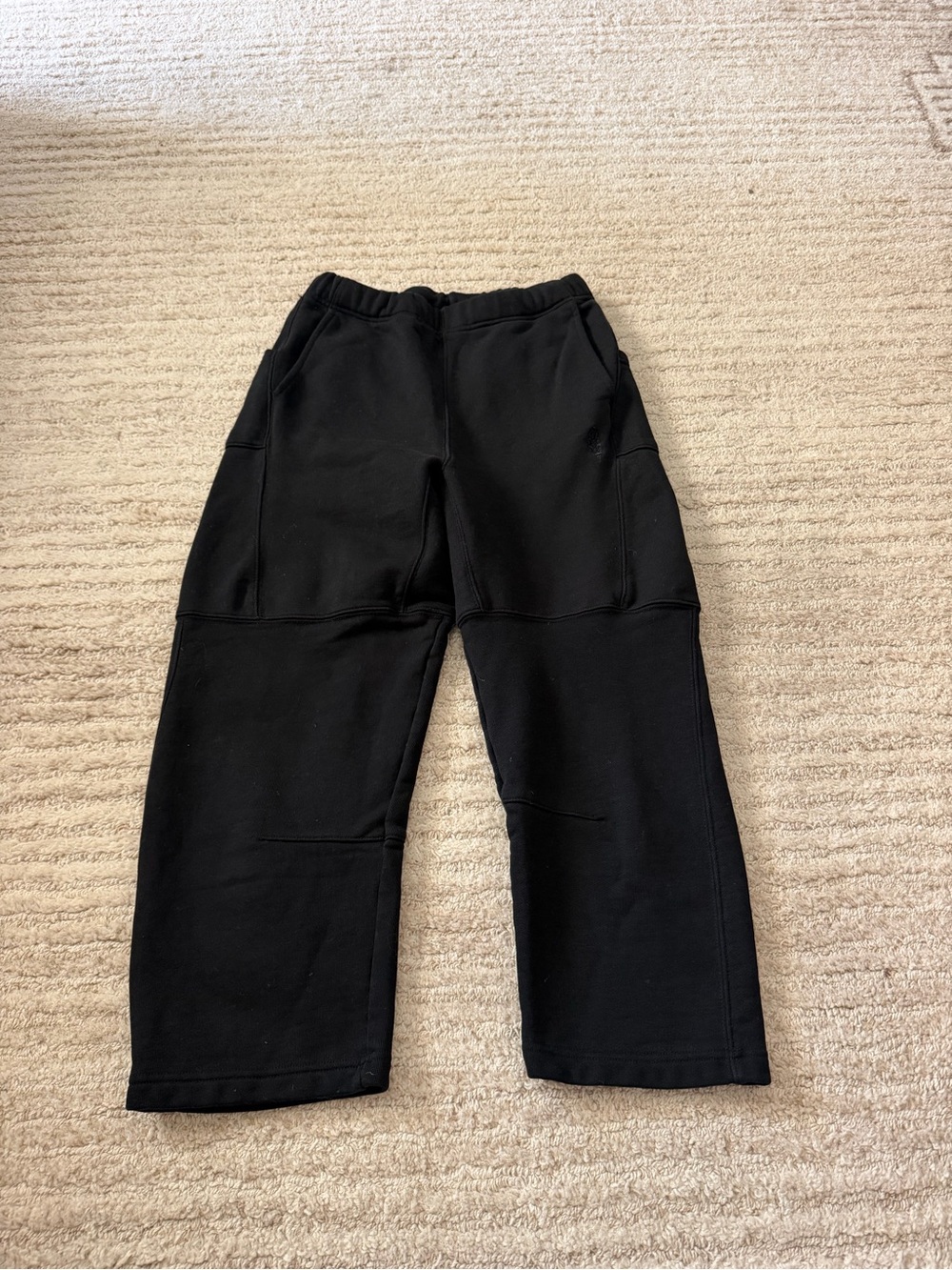 FP movement women’s black top core cotton sweatpants size small